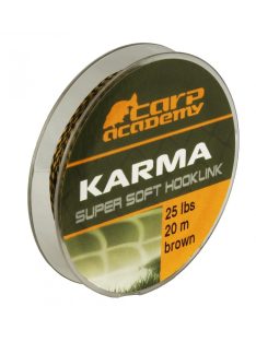 Carp Academy Karma Hooklink - 20m - 20lb - Camo