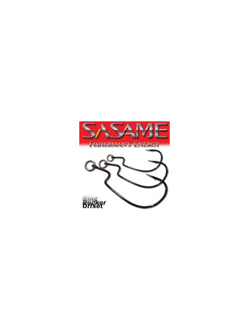 SASAME Ring Rocker Offset speciális horog - Black Nickel - 1