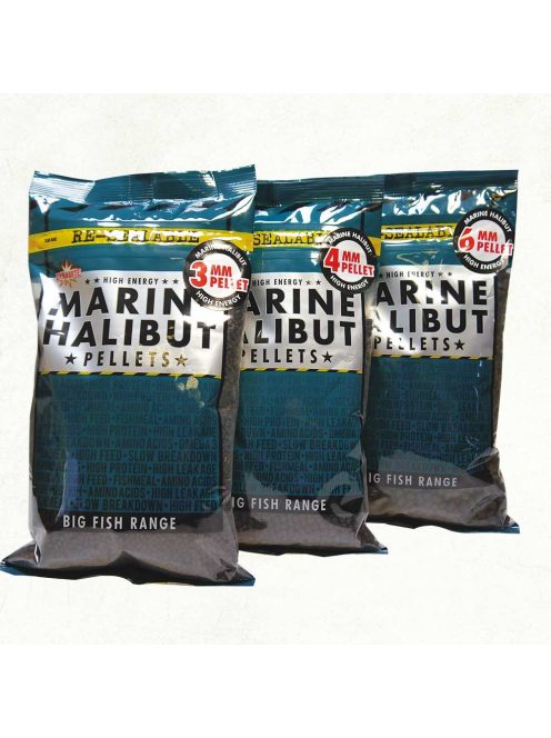 Dynamite Baits pellet Marine Halibut - 8mm - 900g