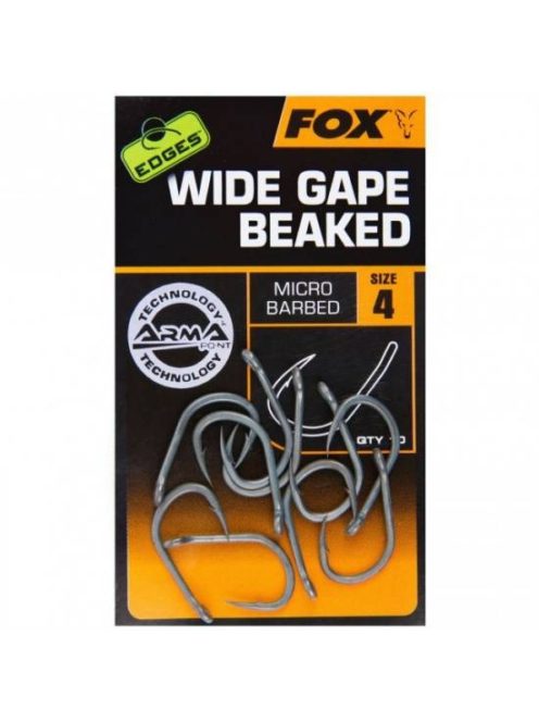 Fox Edges Armapoint Wide Gape Beaked - 4 - pontyozó horog