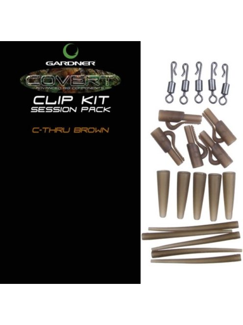 Gardner Covert Clip Kit Session Pack - Brown