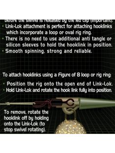 Gardner Covert Link Lok Swivels - 8