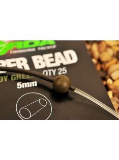 Korda 5mm Rubber Bead - Brown