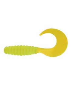   Mann's Twister - 4-10,1cm - CHYFT-Fluo fej, sárga farok