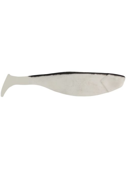 Mann's Shad - 10cm - WBB-Fehér, fekete hát