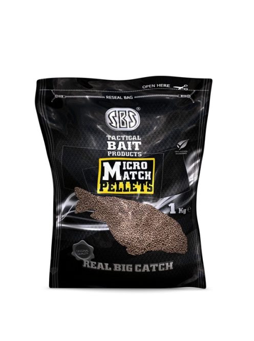 SBS Micro Match Betain Pellet - Fishmeal (halas) - 1kg