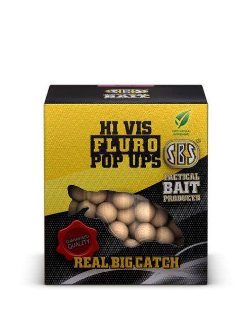 SBS Fluro Pop Ups - Garlic (fokhagyma) - 10-12-14mm - 100g