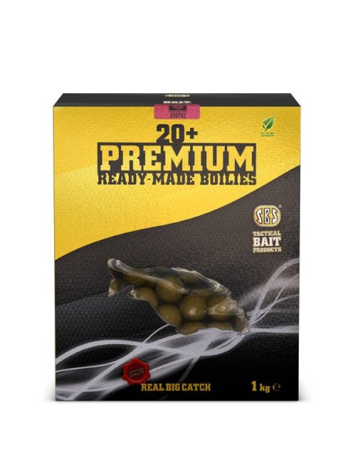SBS 20+ Premium Ready-Made Boilies - M1 (fűszeres) - 20mm - 1kg